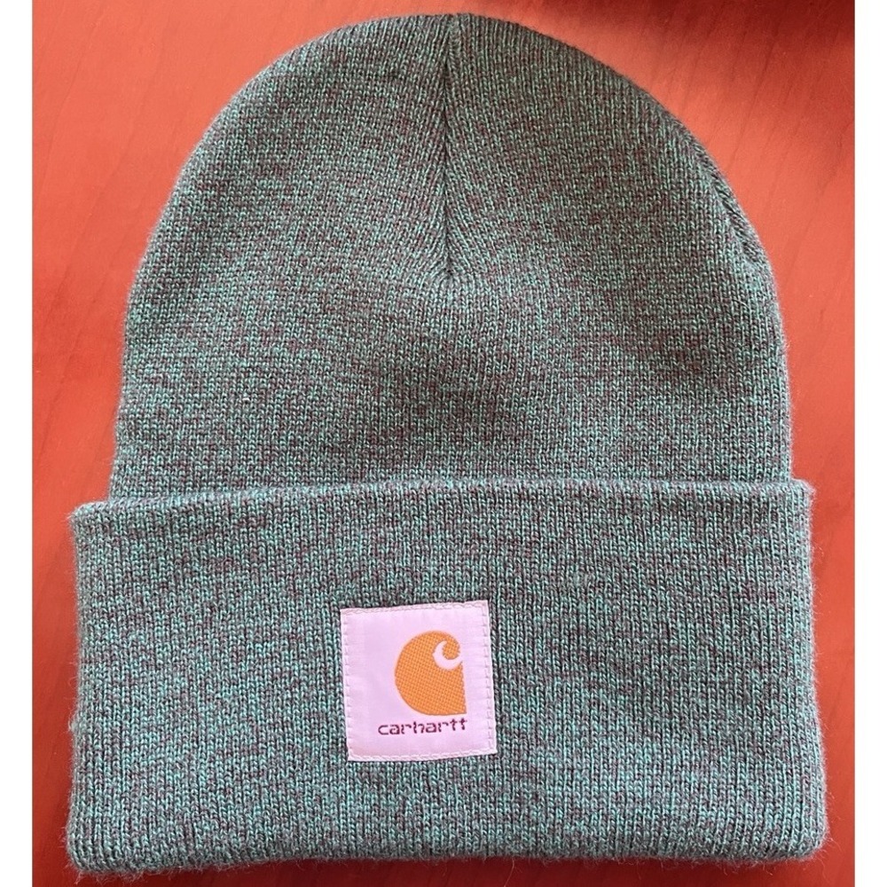 NEW WITHOUT TAGS CARHARTT Authentic A18 Watch Hat, Cap, Knit Beanie PINE GREEN